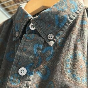 Kennington Ltd Paisley Shirt Medium